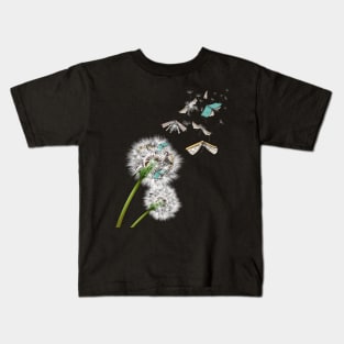 dandelion reading books Kids T-Shirt